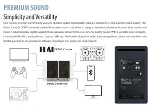 ELAC Debut ConneX DCB61 Aktivlautsprecher (Paarpreis)