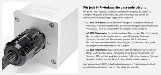 Inakustik AC-3200 DC-Blocker High End Netzleiste