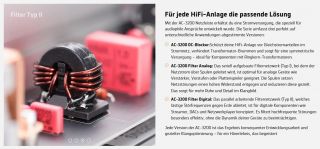 Inakustik AC-3200 Filter Typ II Digital High End Netzleiste