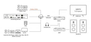 Rose RS451 Netzwerk-Streamer