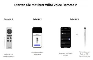 WiiM Remote 2 Sprachfernbedienung