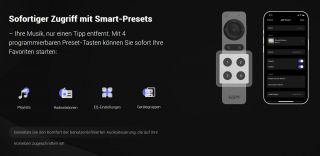 WiiM Remote 2 Sprachfernbedienung
