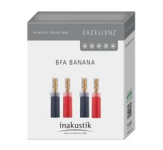 Inakustik Exzellenz BFA Banana (4er Set)
