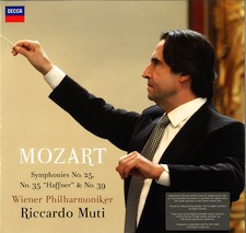 W. A. Mozart – No. 25, 35 & 39  (2LP 180gr Vinyl)