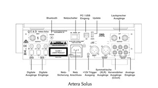 Quad Artera Solus Vollverstärker / CD-Player / DAC / Bluetooth / USB
