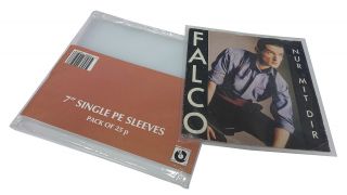 Simply Analog PE 7 Zoll Coverhüllen für Singles (25 Stück)