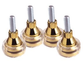 Soundcare Spike 1 High End Spikes in Gold (4er Set)