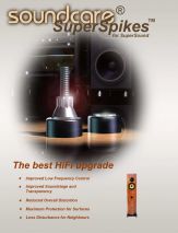 Soundcare Spike 1 High End Spikes in Gold (4er Set)