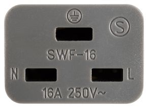 Supra Cables LoRad 2.5 CS-16-EU 16A Winkelstecker (versch.Längen)